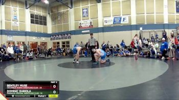 175 lbs Round 2 (4 Team) - Dominic Rabiola, Franklin Central Wrestling Club vs Bentley Muse, Columbus North Wrestling Club