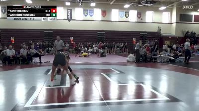 115 lbs 15th Place Match - Addison Buseman, Janesville vs Corrine Reid, Oelwein
