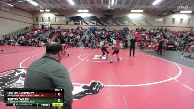 102 lbs Quarterfinal - Teryck Wiles, Steelclaw Wrestling Club vs Leo Schlotfeldt, Snoqualmie Valley Wrestling Club