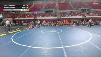 157 lbs Round 4 - 3rd Wb (16 Team) - Luke LaGrange, Rockwall vs Tyler Salsbury, Arlington Martin