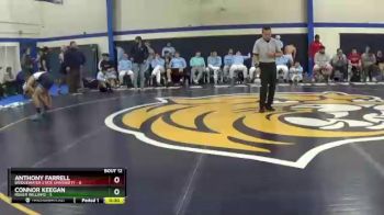 133 lbs Quarters & Wb (16 Team) - Kyle Kaiser, Roger Williams vs Lucas Purpora, Bridgewater State University
