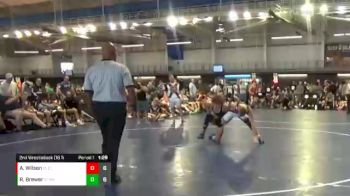 132 lbs 2nd Wrestleback (16 Team) - Riley Brewer, Storm Center vs Asher Wilson, Gulf Coast Elite