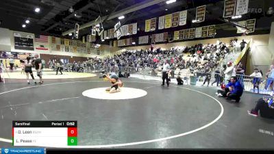 149 lbs Semifinal - Daryn Leon, Brawley Gladiators 2.0 Wrestli vs Lance Pease, Poway Elite