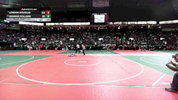 65 lbs Champ. Round 1 - Monroe Holland, RIKA vs London Douglas, BLM1