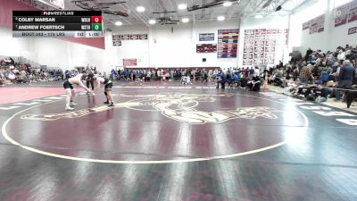 175 lbs Quarterfinal - Colby Marsan, Woodland* vs Andrew Foertsch, Weston