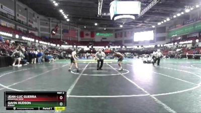 170 lbs Quarterfinal - Gavin Hudson, Borah vs Jean-Luc Guerra, Mountain View