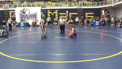 84-87 lbs Semifinal - Maeve Dunn, Powerhouse Wrestling Academy vs Ellie Myers, Portage