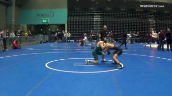 120 lbs Consolation - Justin Wells, Clovis North vs Brock Bobzien, Poway A