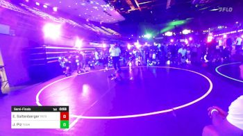 43 lbs Semifinal - Easton Saltenberger, Patriot Mat Club vs Josiah Piz, Team Coalinga