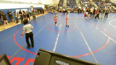 105 lbs 3rd Place Match - Myah Coble, Santa Ana Wrestling Club vs Malia Quirante, Pounders Wrestling Club