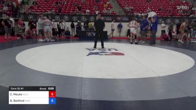 71 kg Cons 32 #1 - Chase Mayes, Nolensville Wrestling Club vs Brodie Bedford, Spartan Mat Club