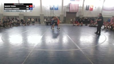 150 lbs Mason Young, Oklahoma Blue vs Benjamin Iturrino, Texas