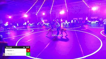 94 lbs Semifinal - Trinity Rouse, 951 Wc vs Angelica Ponce, Queens Of Mayhem
