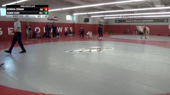 149 lbs Cons. Round 4 - Joshua Zeman, St. Ambrose University vs Sabri Sino, Millikin