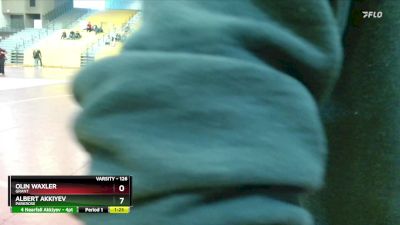 126 lbs Quarterfinal - Olin Waxler, Grant vs Albert Akkiyev, Parkrose