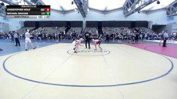 102-I lbs Semifinal - Christopher Wolf, Centurion vs Michael Graham, Gateway/Woodbury
