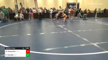 60 lbs Quarterfinal - Mason Keesecker, Steel Valley vs Seth Naviglia, Highlands