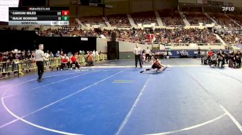 106-D1 Semifinal - Carson Miles, Liberty High School vs Malik Hoskins, Sunnyside High School