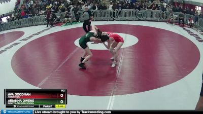 100 lbs Semifinal - Ava Goodman, Arbor View vs Arianna Owens, Sunnyslope High School