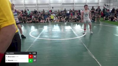 110 lbs Pools - Tanner Bourusa, Olympia National vs Finnegan Meade, Team Gotcha