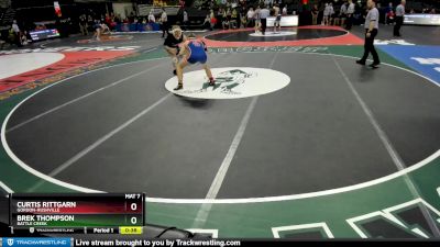 Cons. Round 2 - Brek Thompson, Battle Creek vs Curtis Rittgarn, Gordon-Rushville