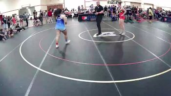 152 lbs Rnd Of 16 - Trinity Bouchal, Arizona Girls Wrestling vs Hannah Mae Catungal, Mira Mesa High School Wrestling