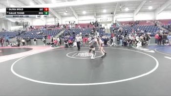 125 lbs Cons. Round 3 - Callie Toone, Morgan vs Olivia Wold, Uintah