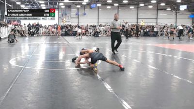 92 lbs Round 2 (10:45am Saturday) - Charlie Atkinson, CTWHALE vs Anderson Park, Cali Red