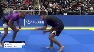 ALEJANDRO WAJNER vs ANTHONY FRANCIS LUCCA 2022 Pan IBJJF Jiu-Jitsu No-Gi Championship