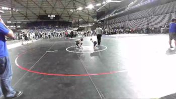 71 lbs Quarterfinal - Christopher Dougherty, Jr., Bear Claw Wrestling Club vs Miro Parr-Coffin, Inland Northwest Wrestling Training Center