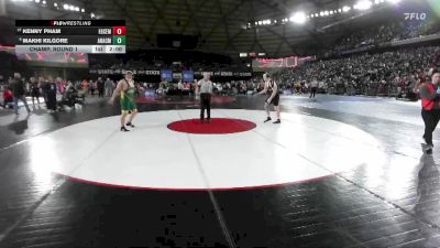 Boys 2A 175 lbs Champ. Round 1 - Kenny Pham, Evergreen (Seattle) vs Makhi Kilgore, Anacortes