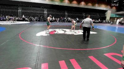 190 lbs Round Of 64 - David Steagall, Sweet Home vs Christian Balzly, Green River