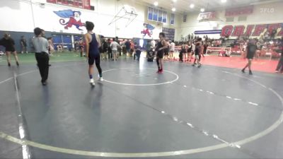 126 lbs Cons. Semi - Josias McLean, Los Alamitos High School vs Andrew Estrada, Hawthorne