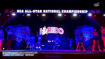 Laredo All American - Meteors [2026 L1 Youth - D2 - Small - A Day 1] 2026 NCA All-Star National Championship