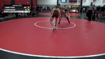 157 lbs Round 2 - Ramzy Davis, Mount Pleasant vs Ayden Miller, Dubuque Hempstead