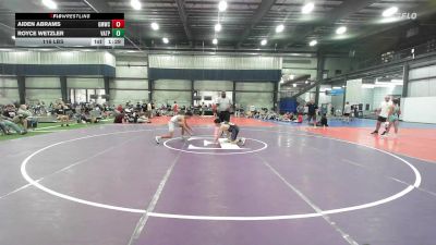116 lbs Rr Rnd 4 - Aiden Abrams, Gold Medal WC - BHS vs Royce Wetzler, Virginia Team Predator - BHS