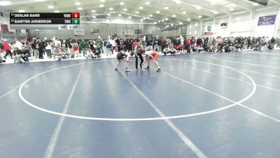 132 lbs Quarters - Sawyer Anderson, Team Idaho Wrestling Club vs Deklan Barr, Young Guns Wrestling Club