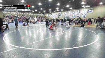 138 lbs Cons. Round 2 - Ivan Ortiz, Centennial vs Jose Gutierrez, Pioneer Valley