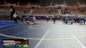 D3-138 lbs Champ. Round 1 - Landon Gregory, Poston Butte vs Ryan Benavides, American Leadership Academy Gilbert