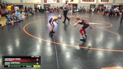 PW-13 lbs 1st Place Match - Jaymeson Mork, Sabertooth vs Knox Hartman, PACK732