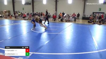 110 lbs Consolation - Hanah Schuster, Apple Valley WC vs Reanah Utterback, Sebolt