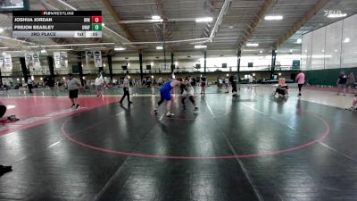 215 lbs 3rd Place - Joshua Jordan, Brooke Point vs Frejon Beasley, Unaffiliated