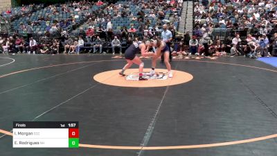 152 lbs Final - Isabella Morgan, Corner Canyon vs Eduarda Rodrigues, Newport Harbor