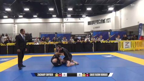 Carlos Tassone Rodrigues vs Zachary Snyder 2024 World IBJJF Jiu-Jitsu No-Gi Championship