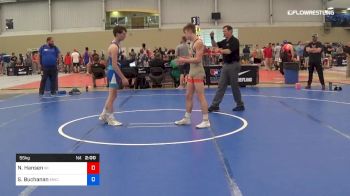 55 kg Consi Of 16 #2 - Nolan Hansen, Team Wisconsin vs Shawn Buchanan, MWC Wrestling Academy