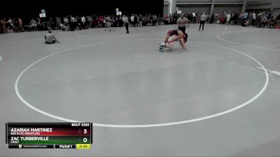 165 lbs Cons. Round 4 - Azariah Martinez, 806 Elite Wrestling vs Zac Turberville, CRWC