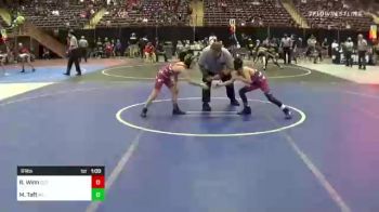 61 lbs Consi Of 8 #1 - Rj Winn, Elite Force Wrestling vs Mason Taft, Mt. Spokane