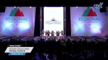 PA Royal Elite All Stars - Royal Force [2023 L2 Mini - D2 4/2/2023] 2023 The Regional Summit: Northeast