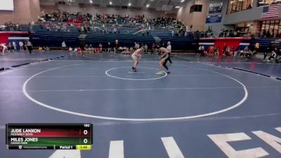 150 lbs Cons. Round 4 - Miles Jones, Cedar Park vs Jude Lanxon, McKinney Boyd