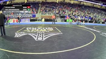 Girls-100 lbs Cons. Round 1 - Makaylin Fall, Vassar Hs Girls vs Elayna Johns, Olivet Hs Girls